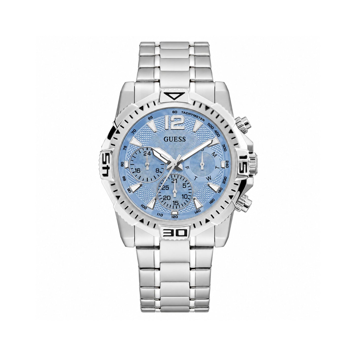 Guess Commander Blue Dial Chronograph Watch for Men - GW0056G2