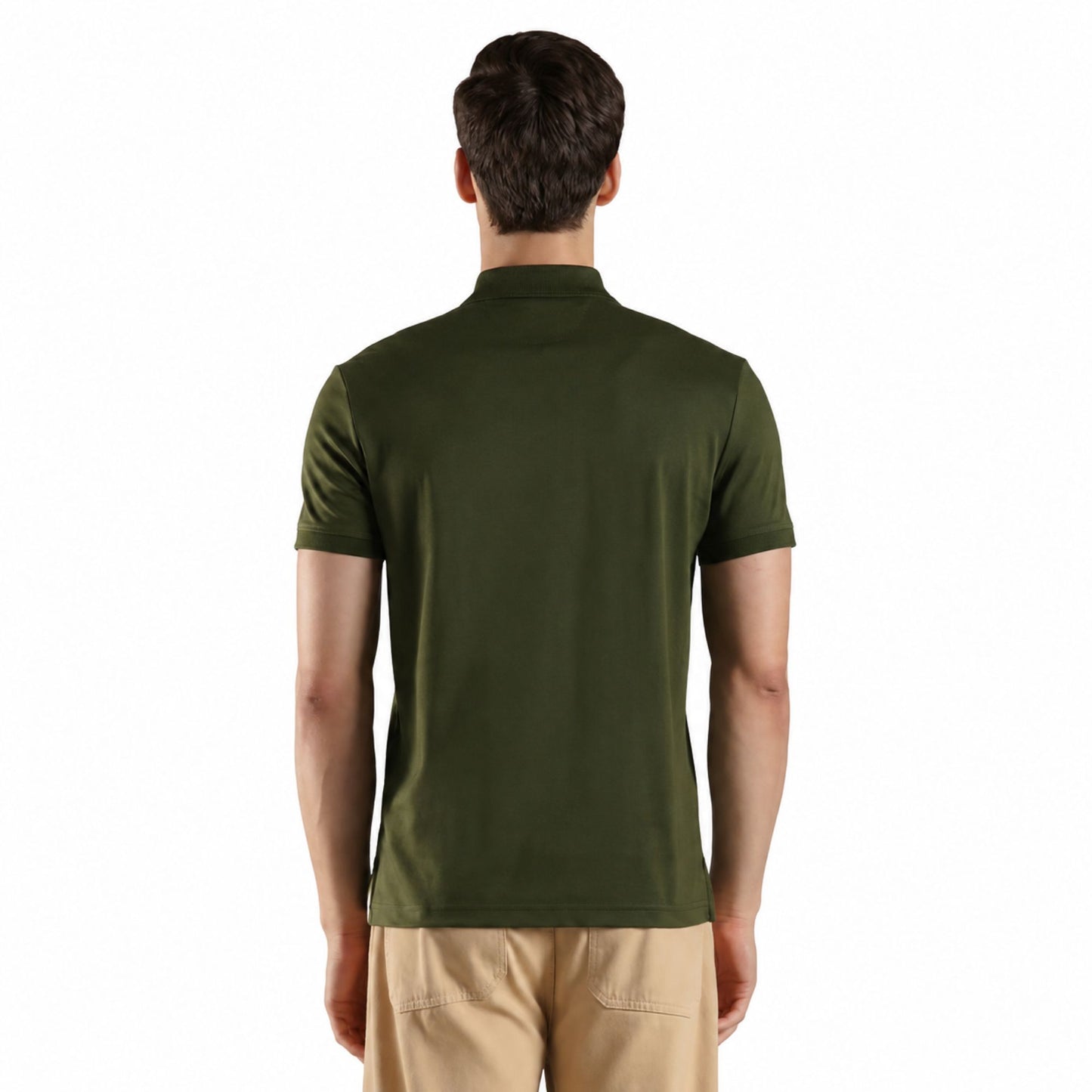Tommy Hilfiger Men’s Cotton Polo T-Shirt - Arctic Spruce