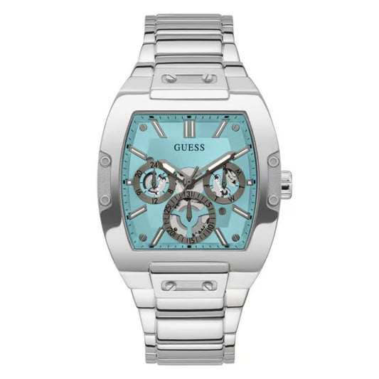 GUESS GW0456G4 Men’s Watch | Blue Dial Analog | Stainless Steel Luxury Fashion Watch