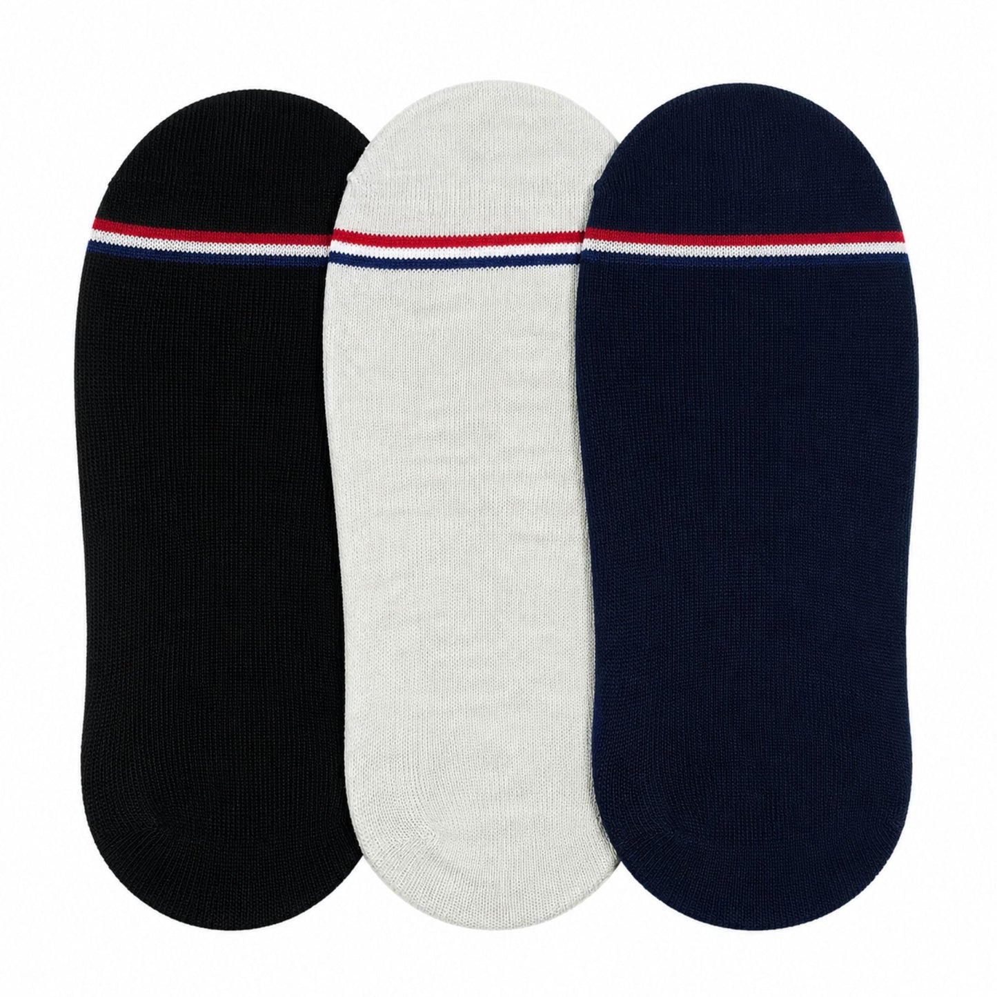 Tommy Hilfiger Logo-Patterned Shoe Liner Socks - Pack of 3