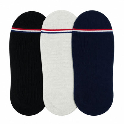 Tommy Hilfiger Logo-Patterned Shoe Liner Socks - Pack of 3