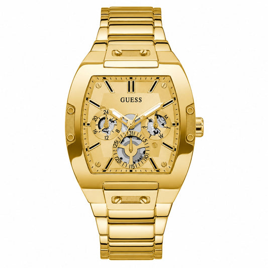 Guess Phoenix Champagne Gold Analog Watch for Men - GW0456G2