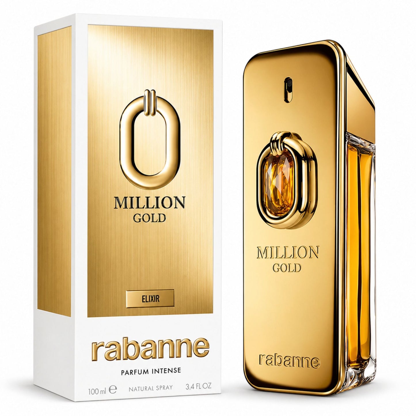 Rabanne Million Gold Elixir Parfum Intense (Men) – 100ml