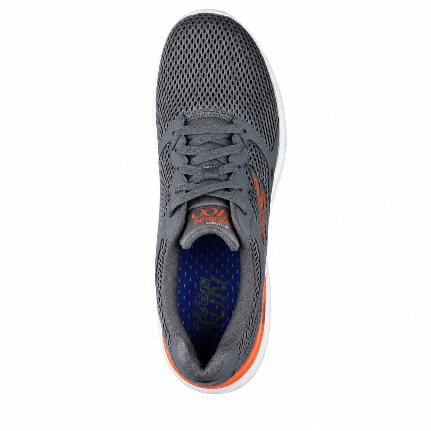 Skechers GO RUN 400 Men’s Running Shoes - Grey/Orange
