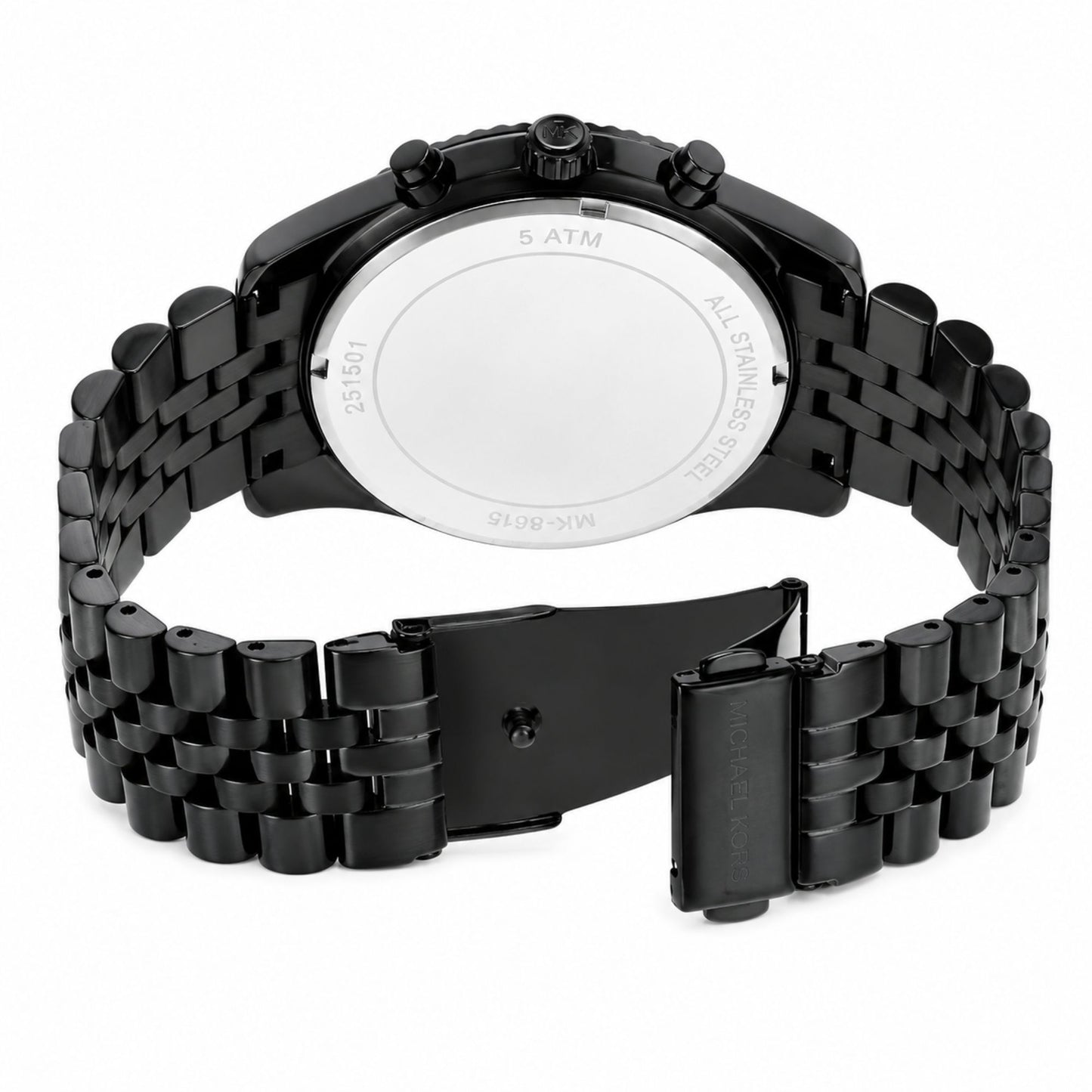 Michael Kors Lexington Black Chronograph Watch for Men MK8603