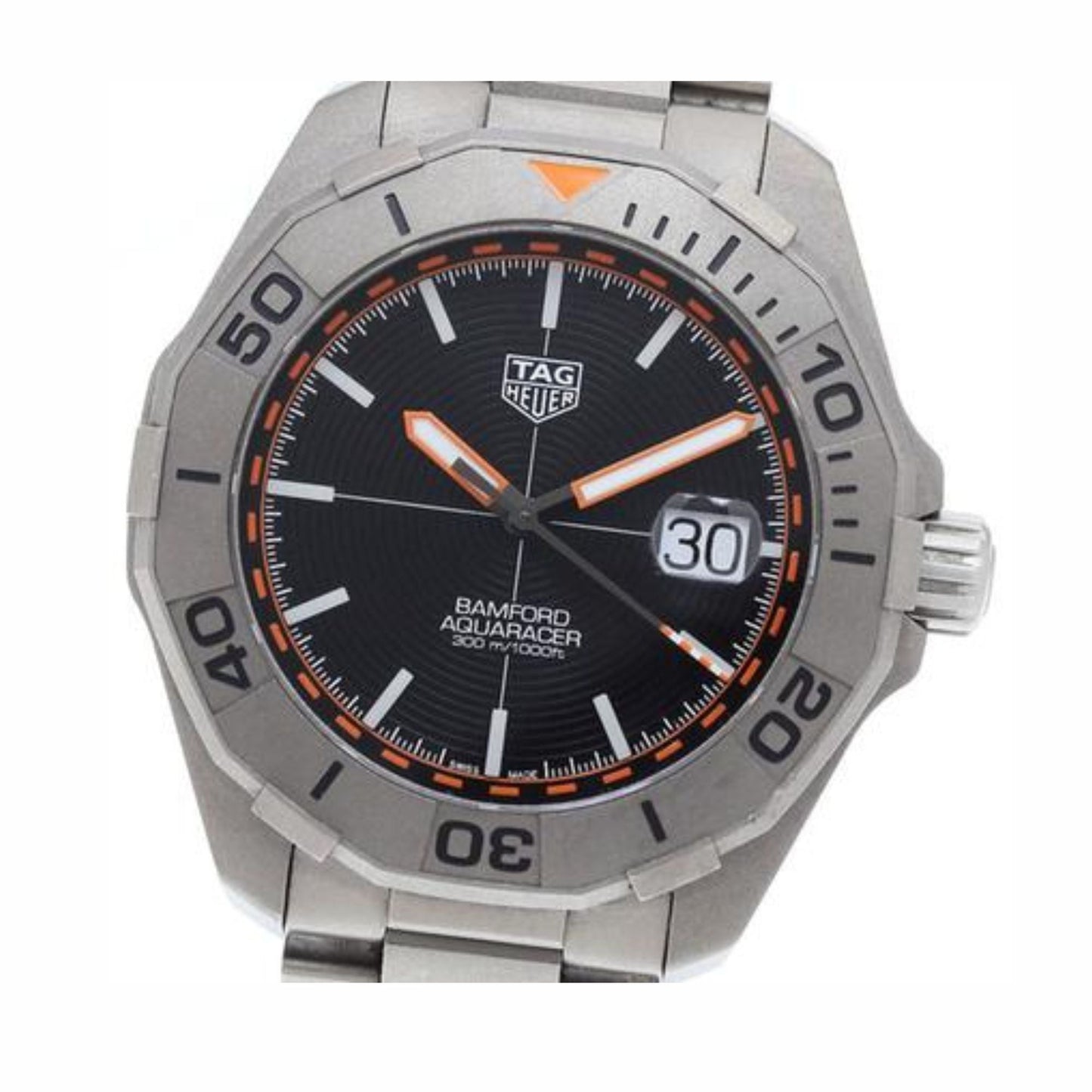 TAG Heuer WAY208F.BF0638 Aquaracer Bamford Limited Edition | Automatic 43mm Titanium Diver Watch | 300m Swiss Made Luxury