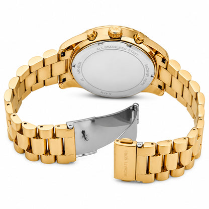 Michael Kors Lexington Chronograph Gold Watch for Men - MK9153