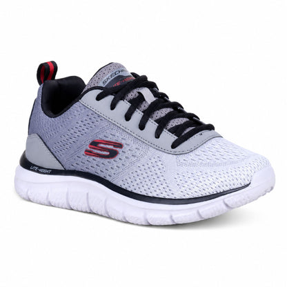 Skechers TRACK-RIPKENT Casuals For Men - Grey/Black