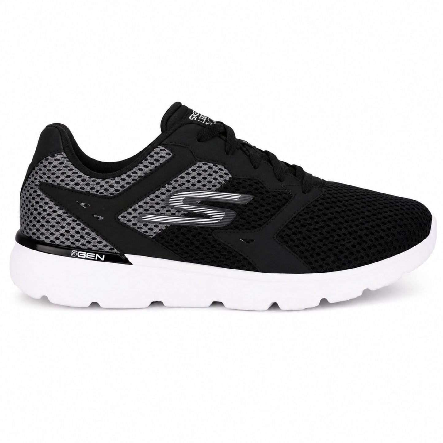 Skechers Go Run 400 Men’s Running Shoes - Black/White
