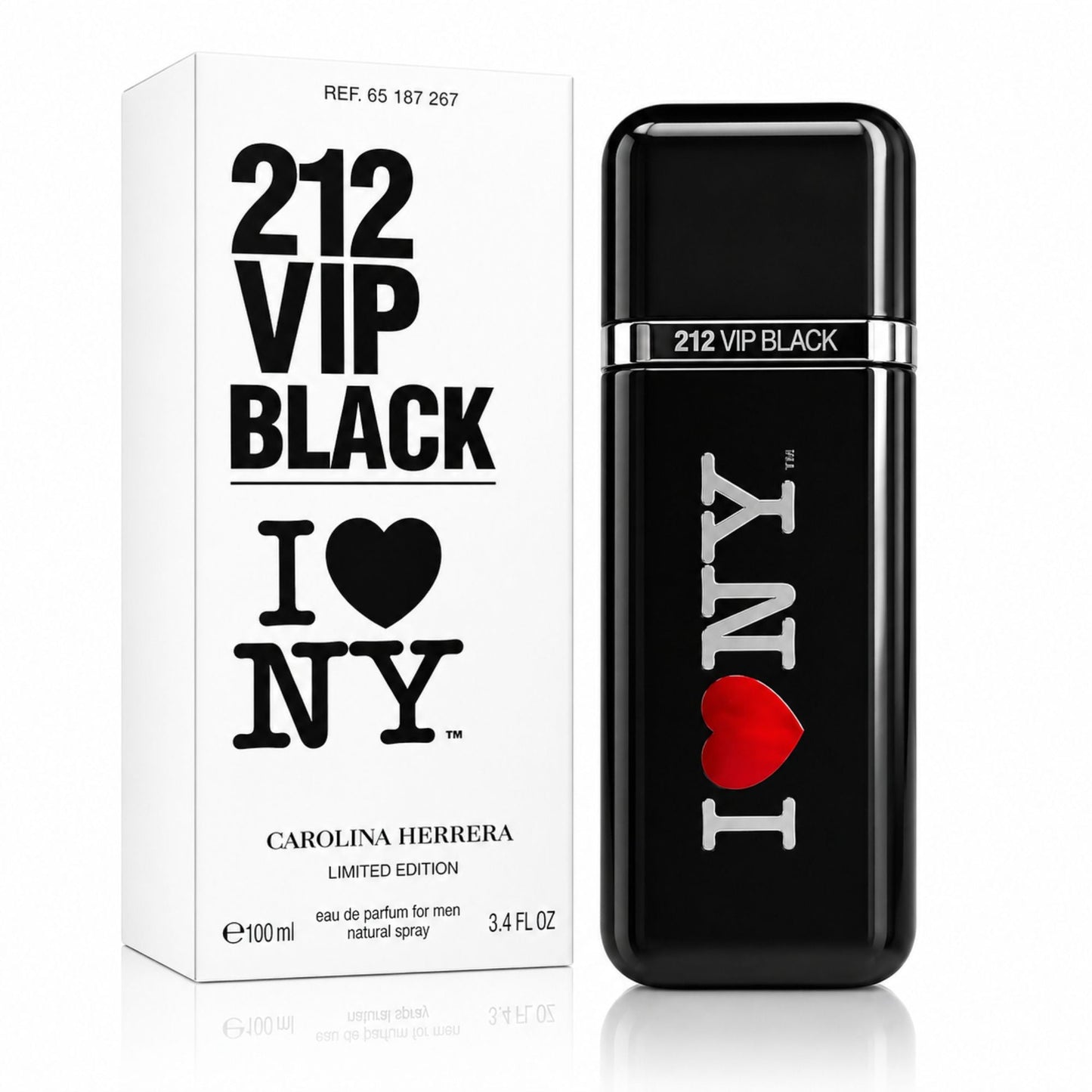 Carolina Herrera 212 VIP Black I Love NY Eau de Parfum (Men) – 100ml