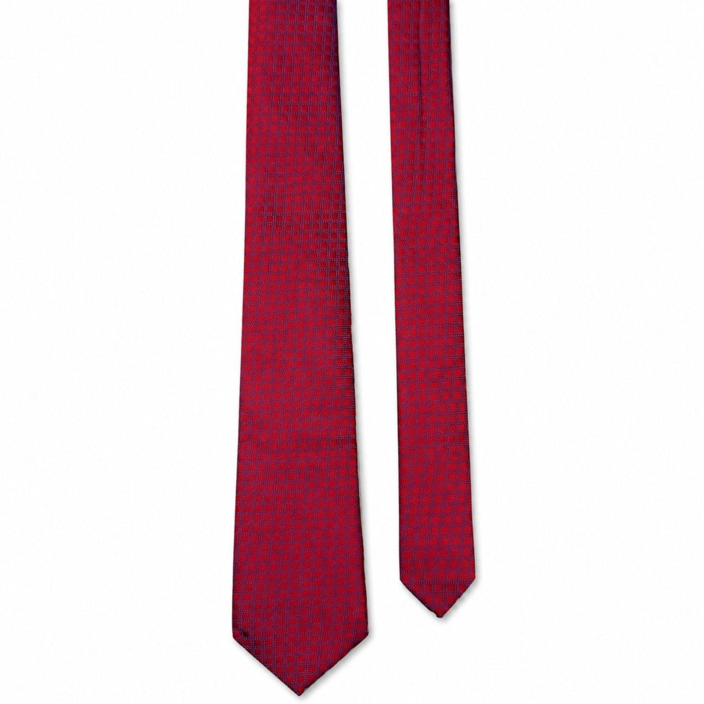 BlackBerry Premium Tie, Pocket Square & Cufflink Combo - Red