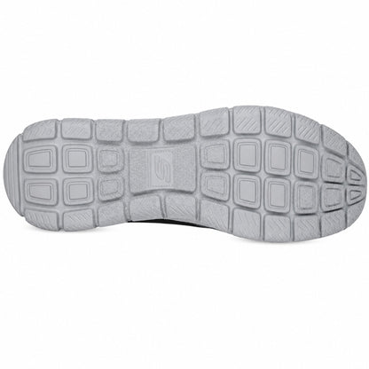 Skechers TRACK-RIPKENT Casuals For Men - Black/Charcoal