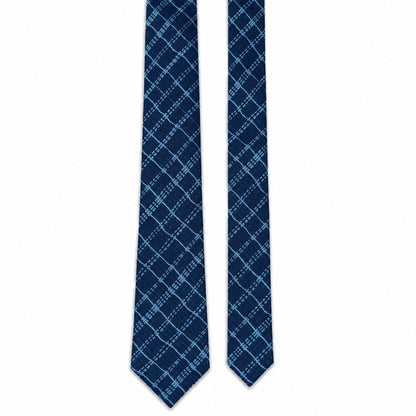 BlackBerry Premium Tie, Pocket Square & Cufflink Combo - Navy Blue