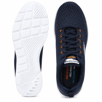Skechers Equalizer 3 Men’s Sneakers - Navy Orange