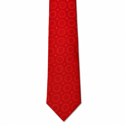 BlackBerry Premium Tie, Pocket Square & Cufflink Combo - Red