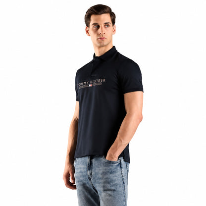 Tommy Hilfiger Men’s Regular Fit Polo T-Shirt - Desert Sky