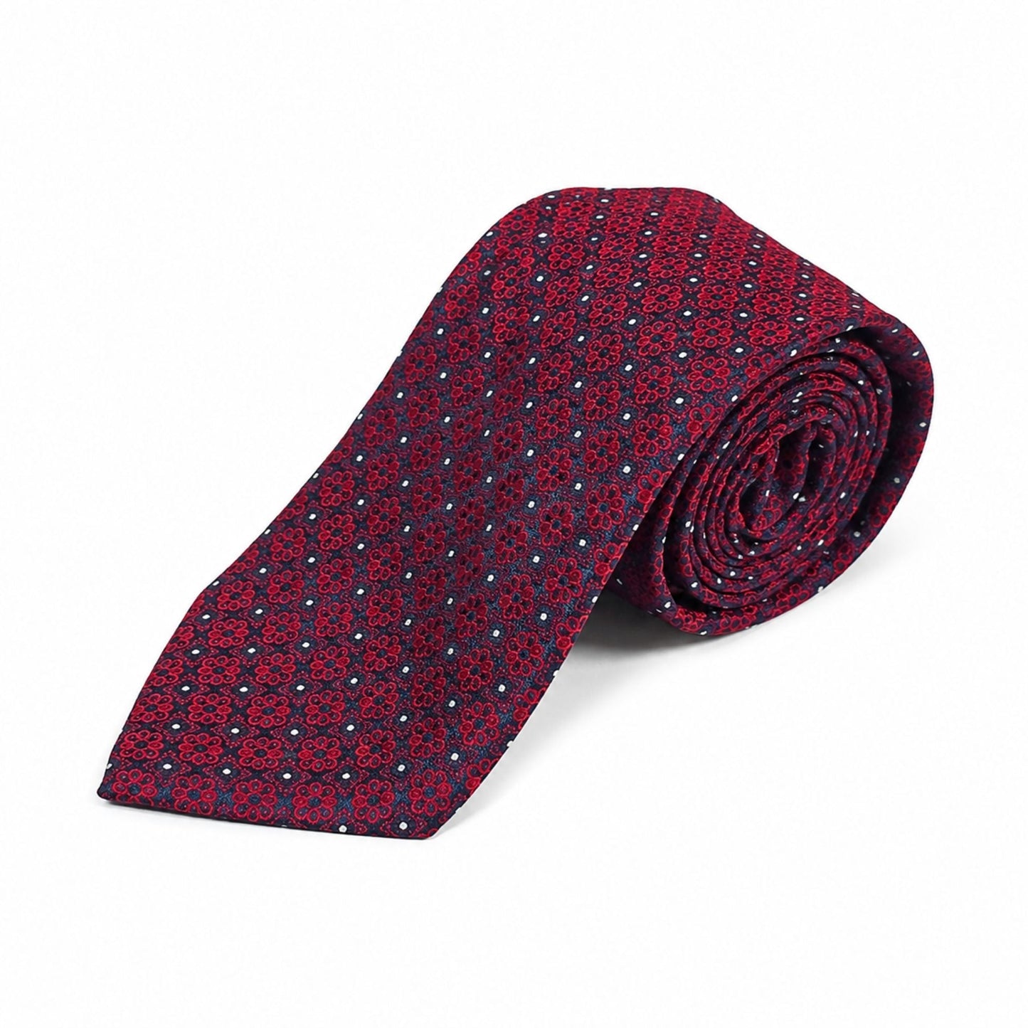 BlackBerry Premium Tie, Pocket Square & Cufflink Combo - Maroon