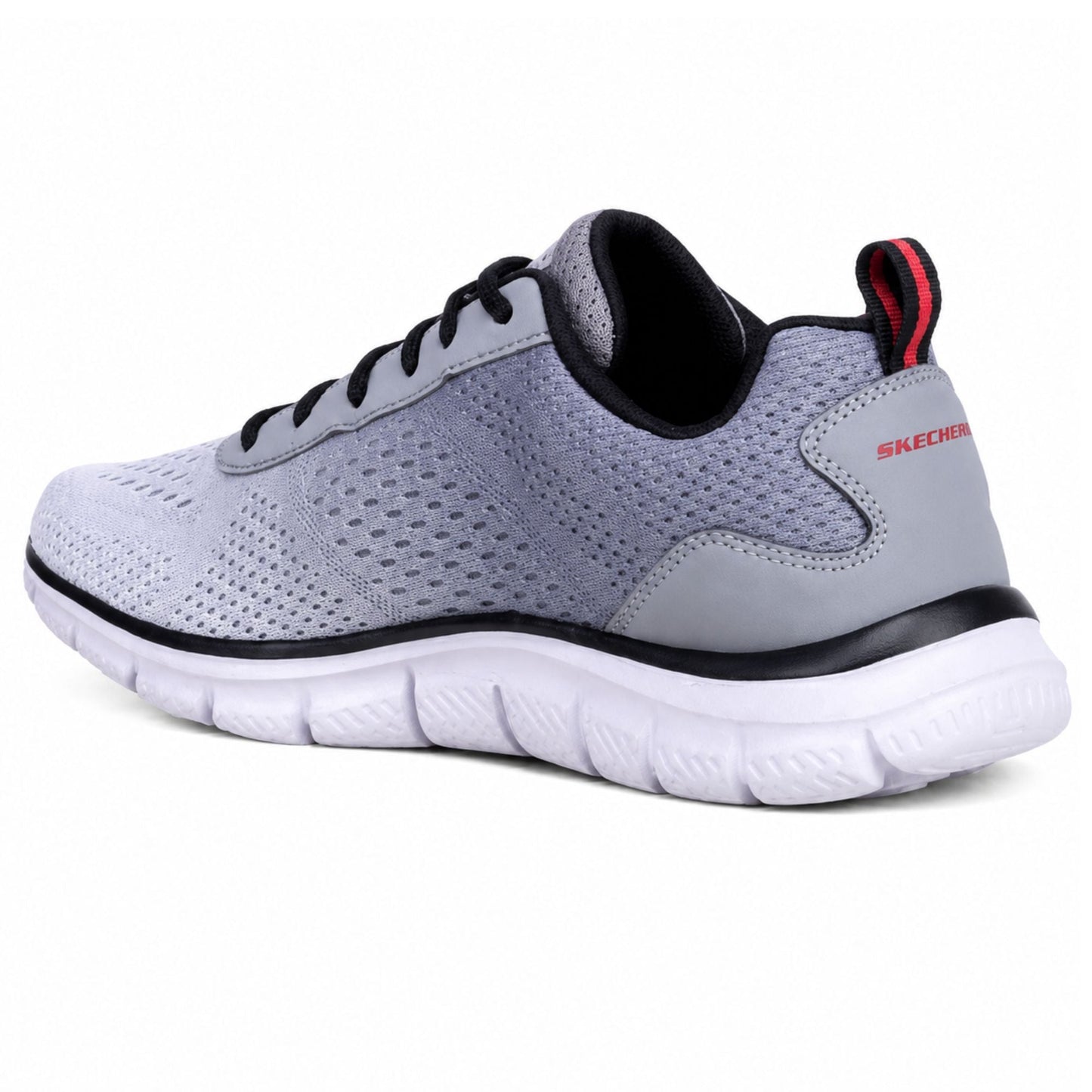 Skechers TRACK-RIPKENT Casuals For Men - Grey/Black