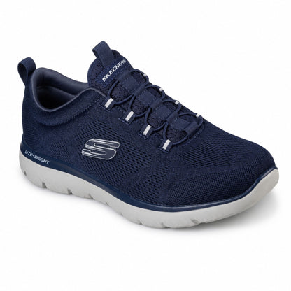 Skechers SUMMITS-LOUVIN Men’s Slip-On Sneakers - Navy