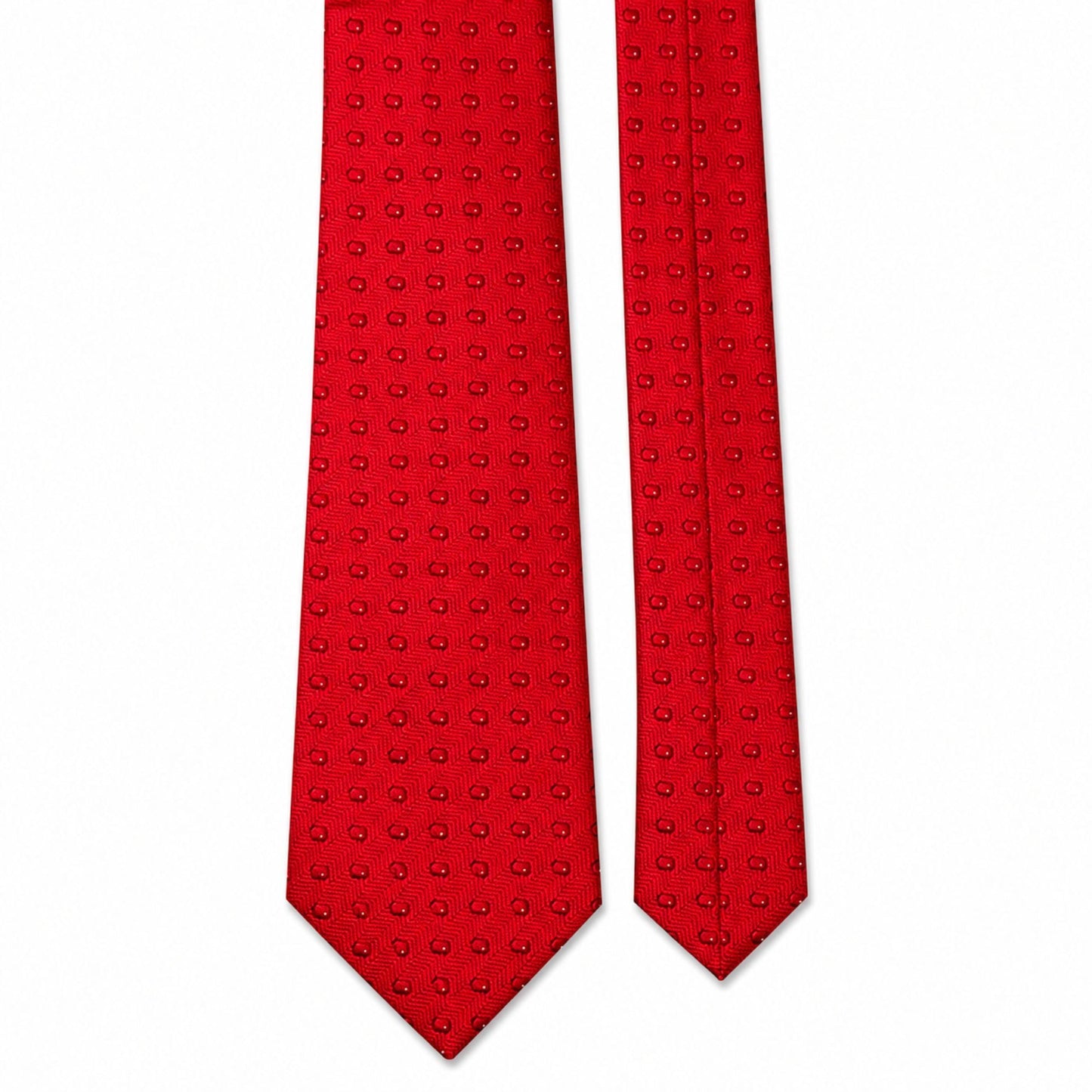 BlackBerry Premium Tie, Pocket Square & Cufflink Combo - Maroon
