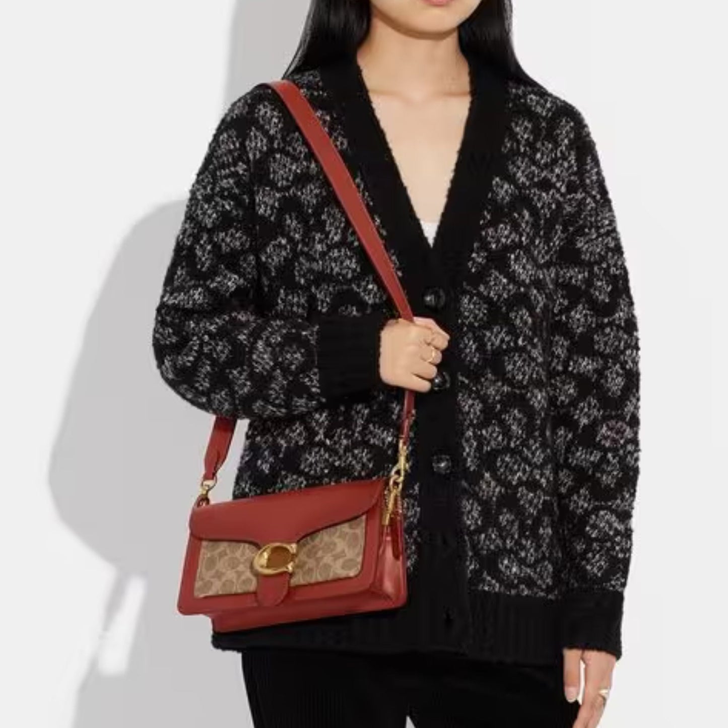 Coach Tabby Shoulder Bag 26 in Signature Canvas