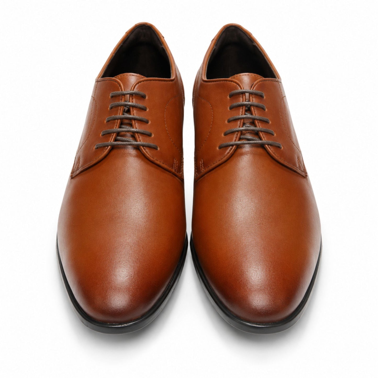 Geox Men’s Premium Formal Lace-Up Shoes - Tan Brown