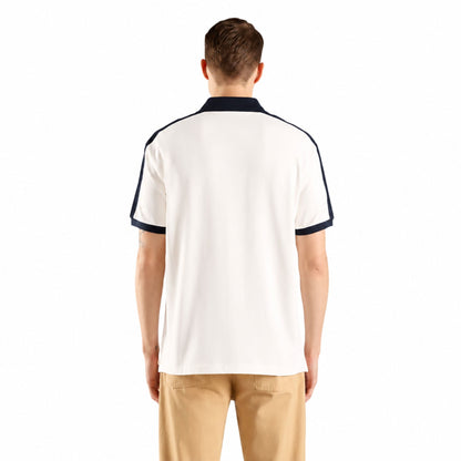 Tommy Hilfiger Men’s Solid Regular Fit Polo T-Shirt - Ivory