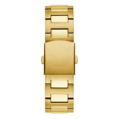 GUESS GW0572G2 Headline Men’s Watch | Black Square Dial Stainless Steel | Multi-Function Luxury Analog Watch