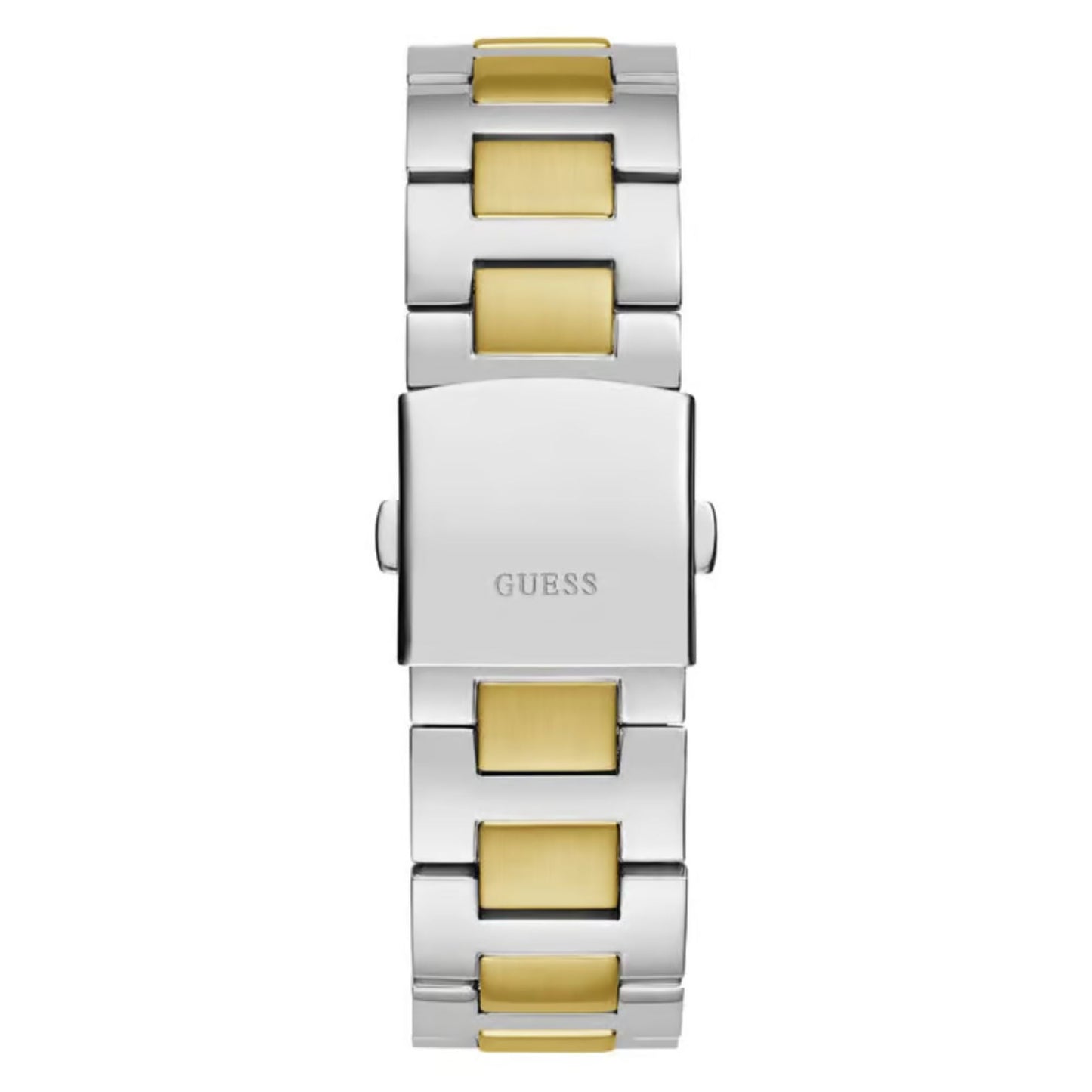 GUESS GW0703G3 Equity Men’s Watch | Blue Dial Two-Tone Multifunction | 44mm Stainless Steel Luxury Watch