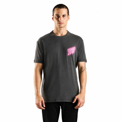 TOMMY HILFIGER Chest Bar Slim Fit T-Shirt - Black