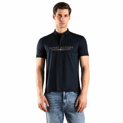 Tommy Hilfiger Men’s Regular Fit Polo T-Shirt - Desert Sky