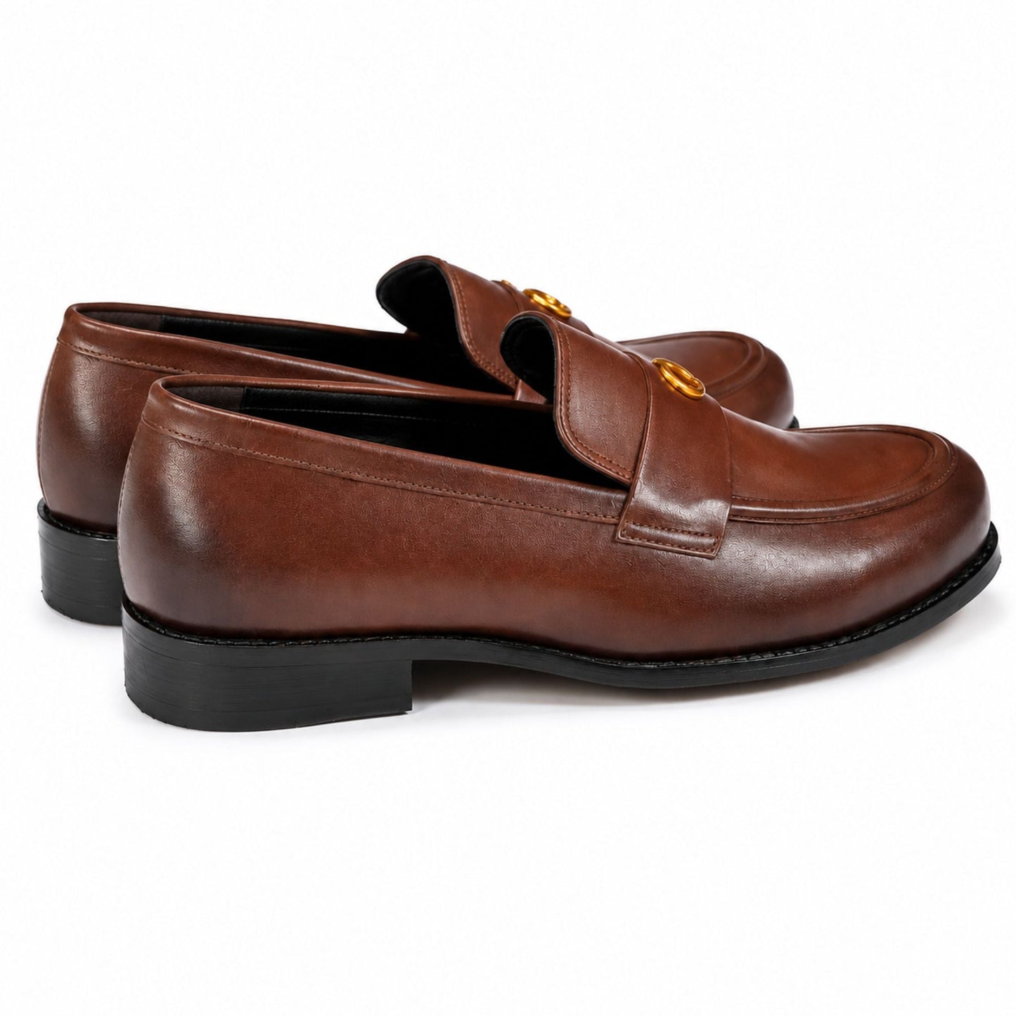 COACH Men’s Premium Leather Loafer - Brown