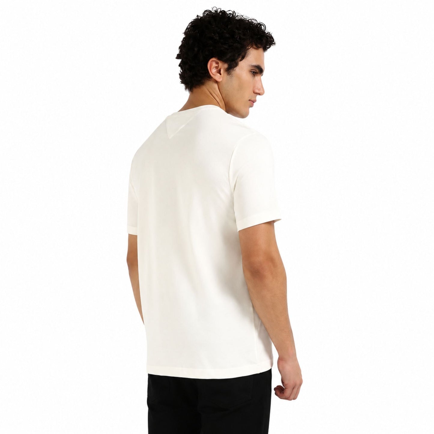 TOMMY HILFIGER Sailboat Print Regular Fit T-Shirt - Ivory