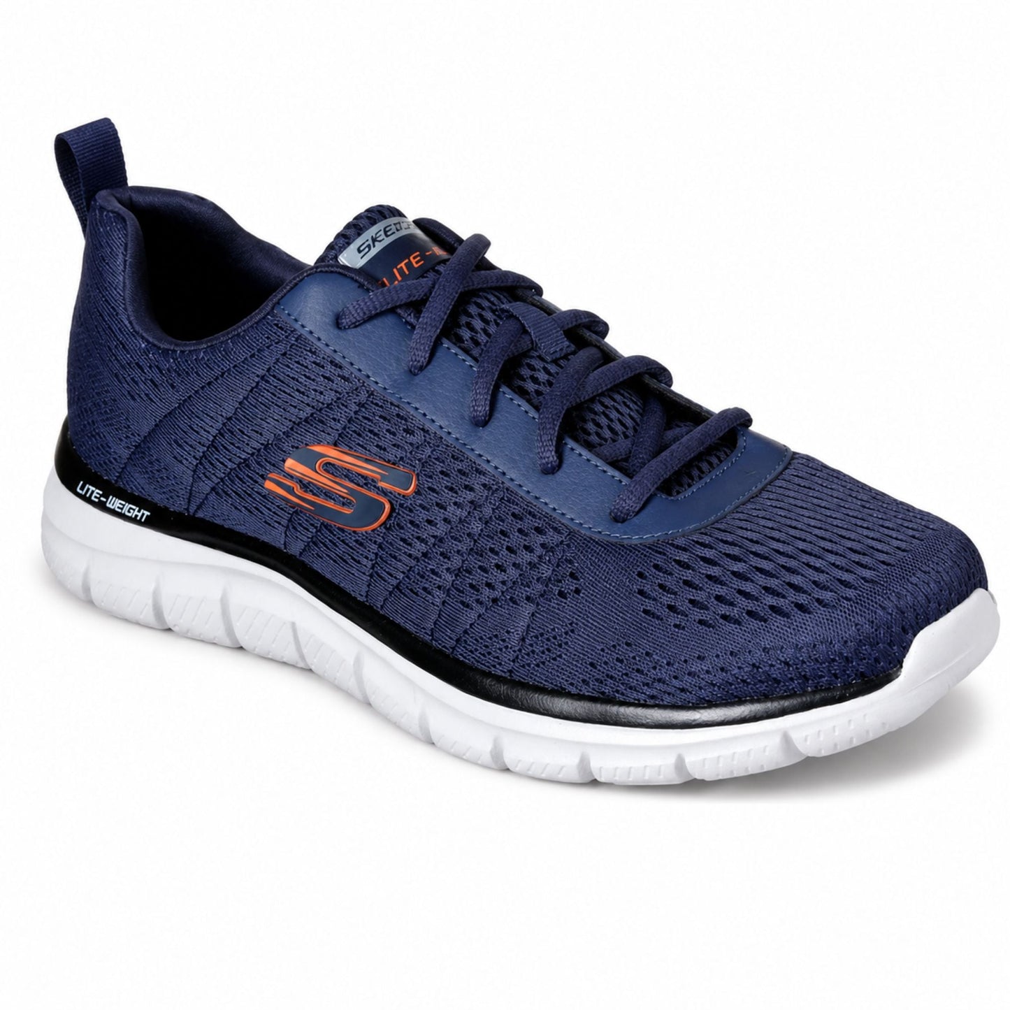 Skechers Track Moulton Men’s Sneakers - Navy Orange