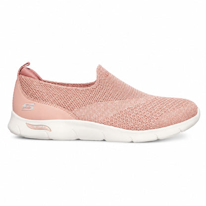 Skechers Arch Fit Refine Don’t Go Women’s Slip-On Shoes - Mauve