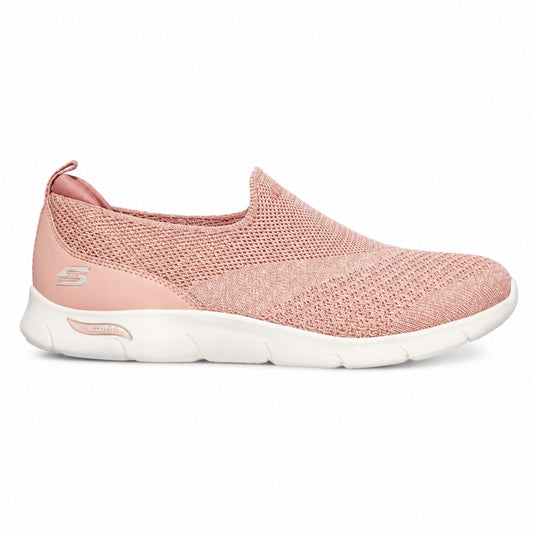 Skechers Arch Fit Refine Don’t Go Women’s Slip-On Shoes - Mauve