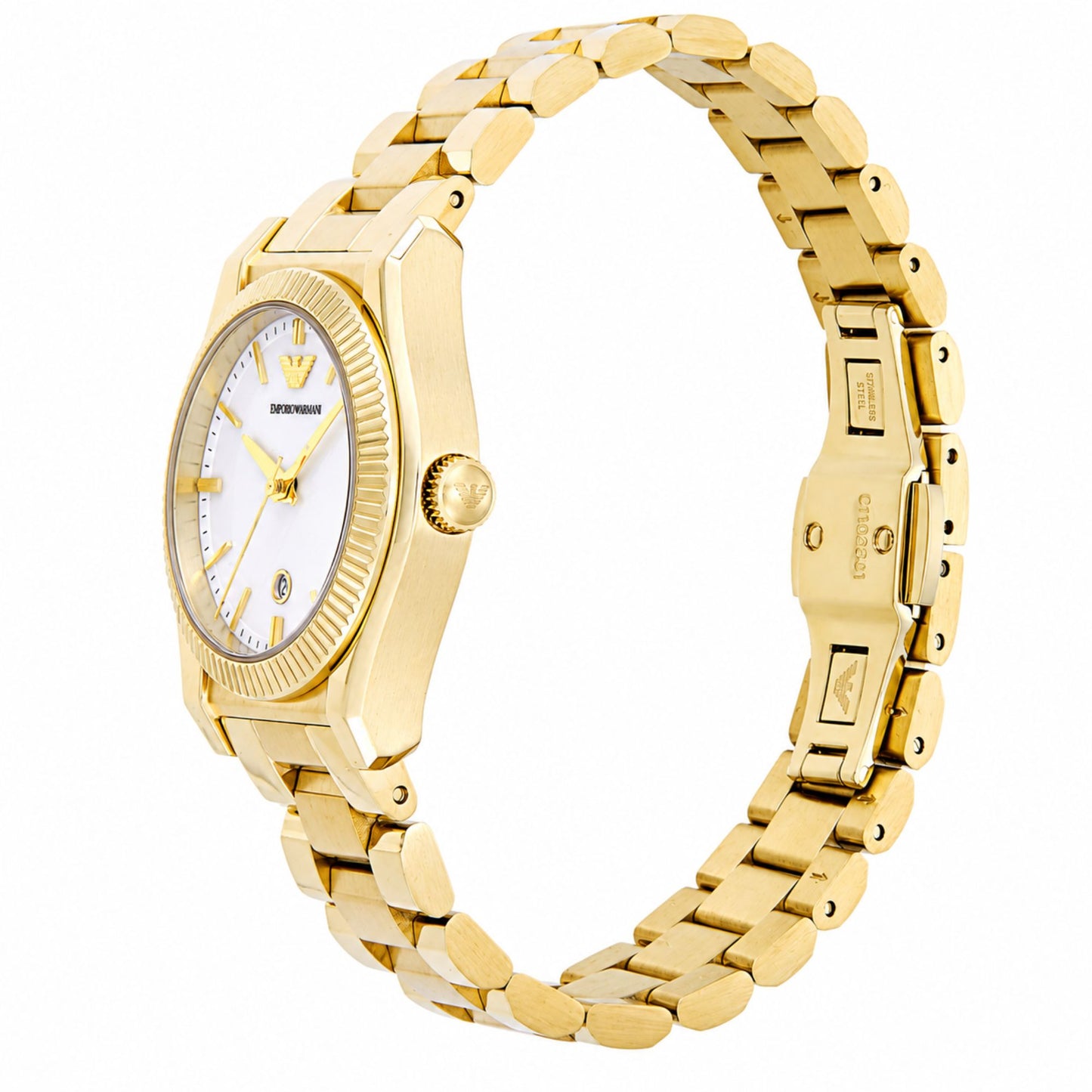 Emporio Armani Women’s Gold Analog Stainless Steel Watch - AR11657