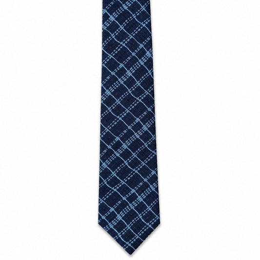 BlackBerry Premium Tie, Pocket Square & Cufflink Combo - Navy Blue