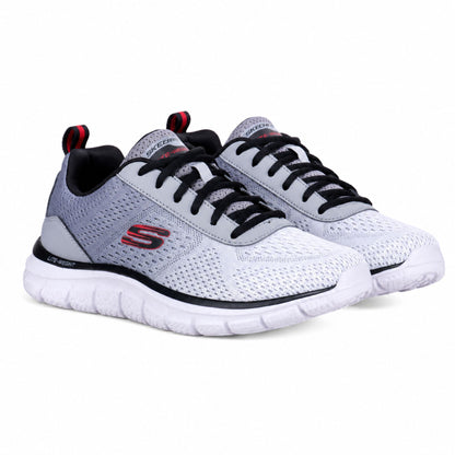 Skechers TRACK-RIPKENT Casuals For Men - Grey/Black