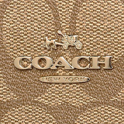 Coach City Zip Tote Bag F36876 in Signature Coated Canvas – Women’s Luxury Shoulder Handbag
