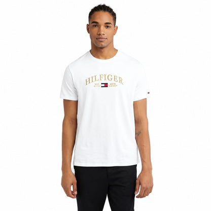 TOMMY HILFIGER Crew Neck Aaron T-Shirt - White