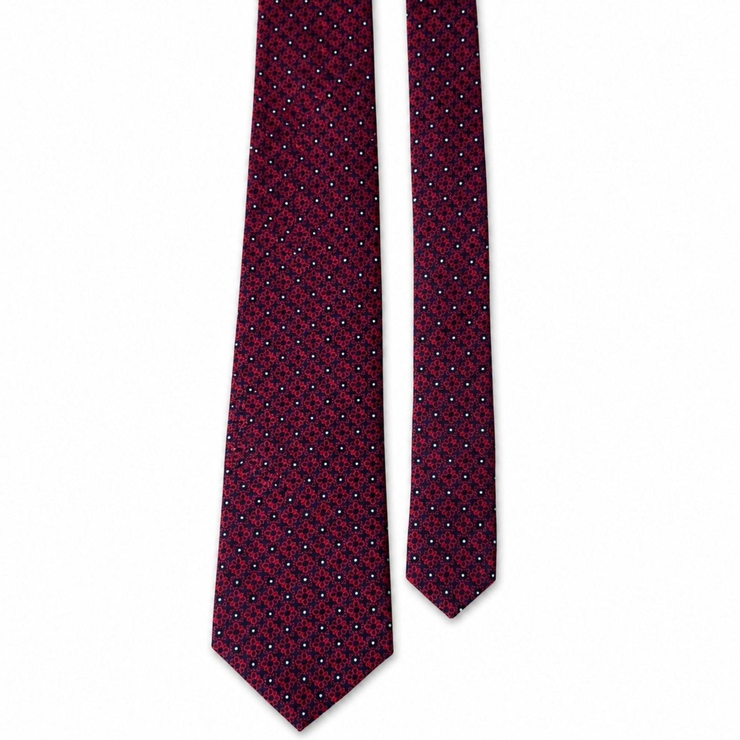 BlackBerry Premium Tie, Pocket Square & Cufflink Combo - Maroon