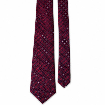 BlackBerry Premium Tie, Pocket Square & Cufflink Combo - Maroon