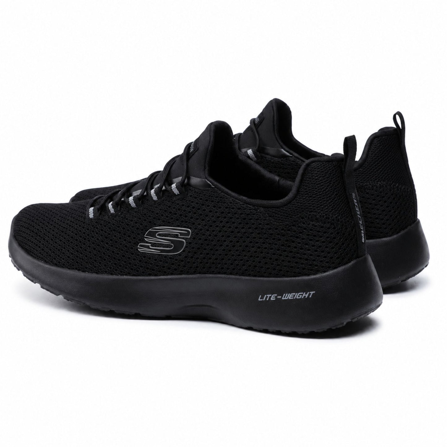 Skechers Dynamight  Men’s Lite-Weight Walking Shoes – Black