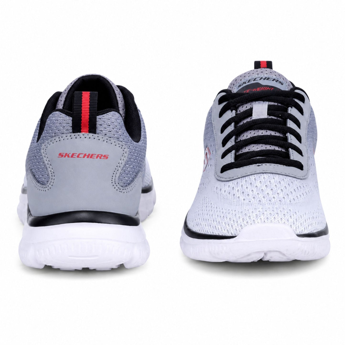 Skechers TRACK-RIPKENT Casuals For Men - Grey/Black