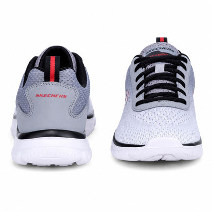 Skechers TRACK-RIPKENT Casuals For Men - Grey/Black