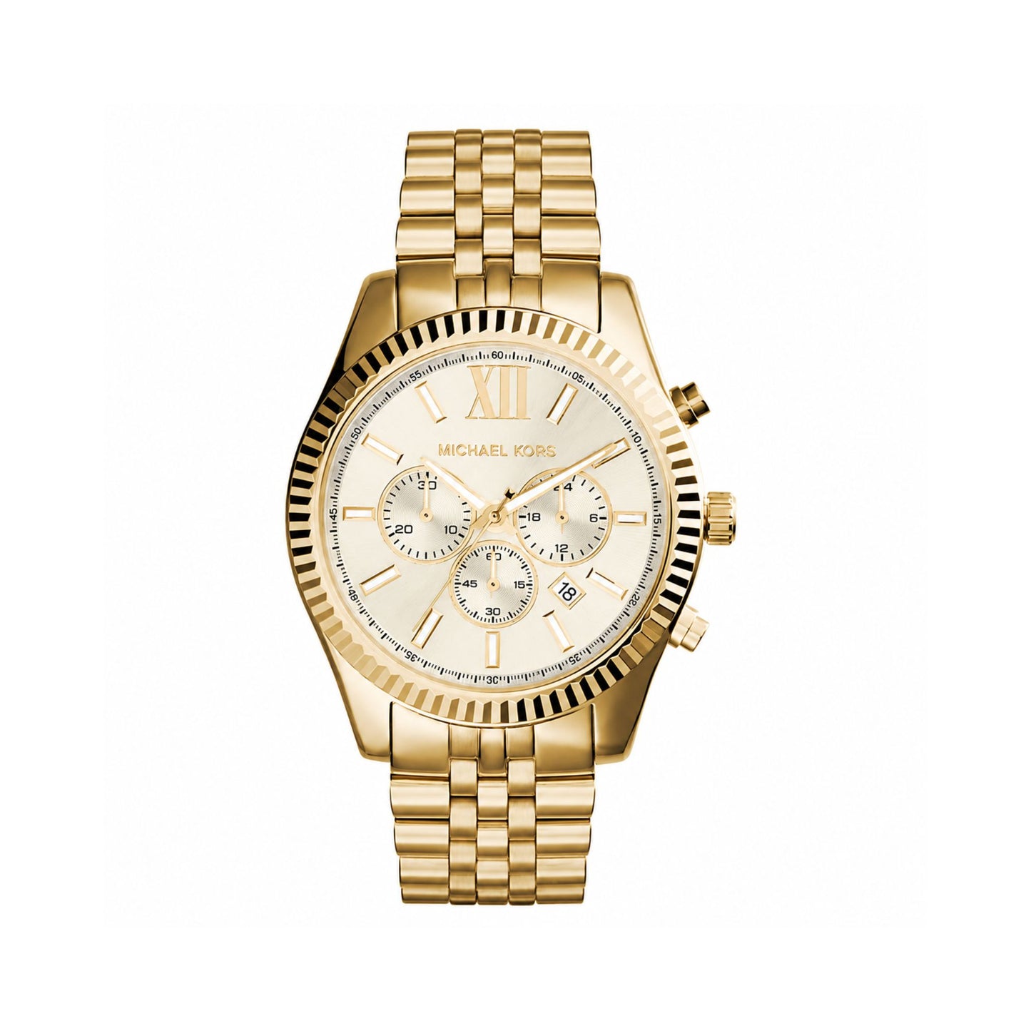 Michael Kors Lexington Chronograph Gold Watch for Men MK8281