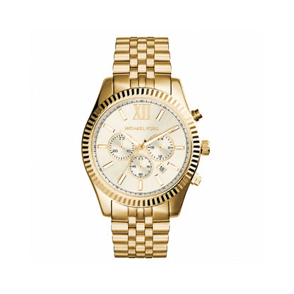 Michael Kors Lexington Chronograph Gold Watch for Men MK8281