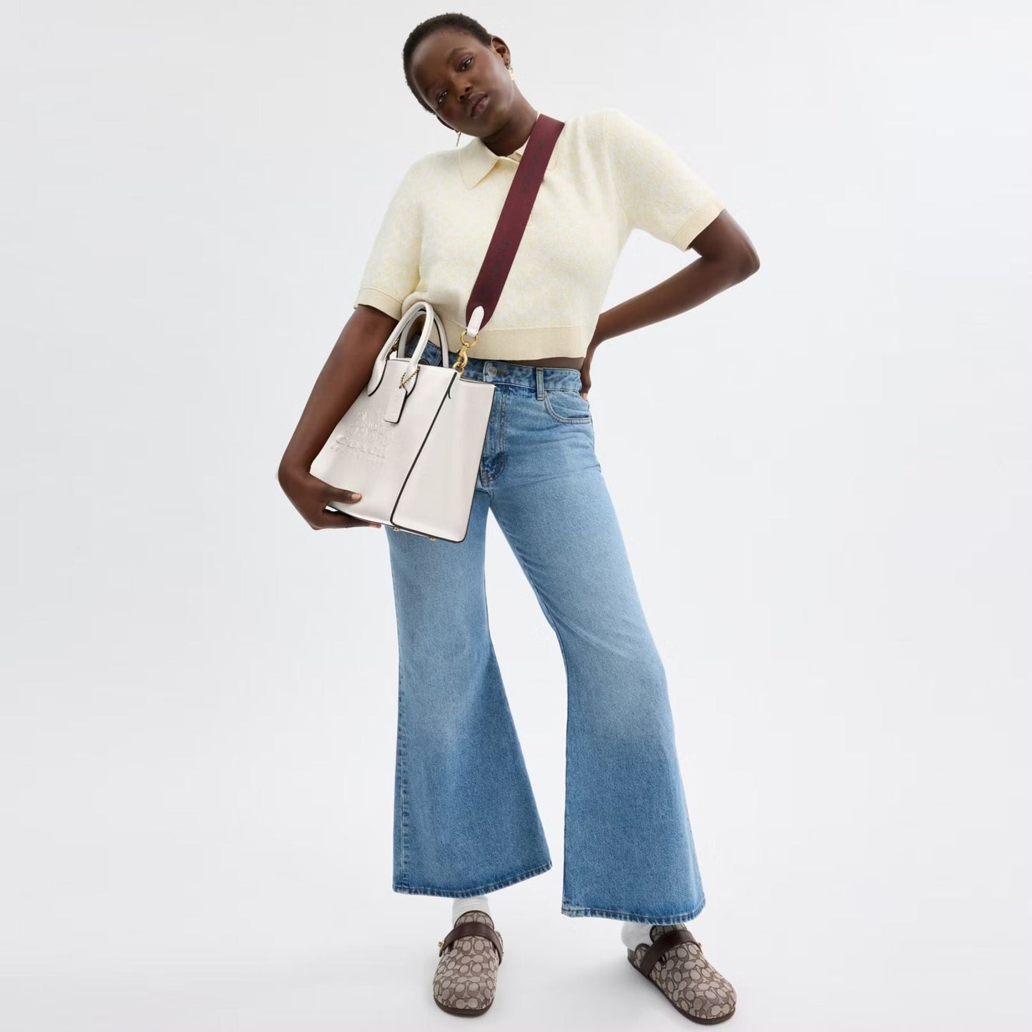 Coach Ace Tote Bag 35 CR684 in Refined Calf Leather (B4/HA) – Premium Structured Luxury Carryall