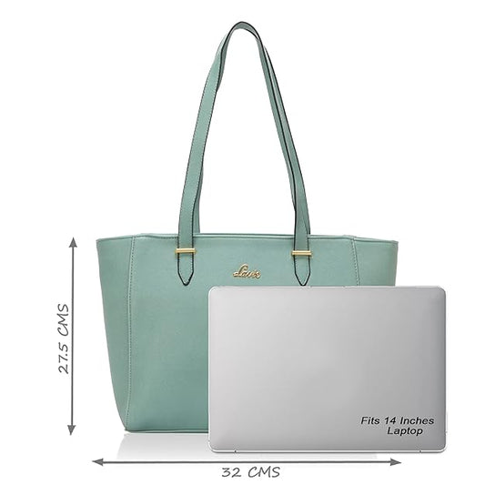 Lavie Berry Women's Mint Tote Bag | Stylish Shoulder Handbag